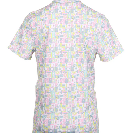 Original Penguin Pete’s Game Grid Polo Golf Shirt - COLOURFUL - various sizes