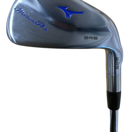 Mizuno Pro 245 7 iron Demo Club 1FL/1UP Dynamic Gold 115g Stiff Flex -used excellent condition