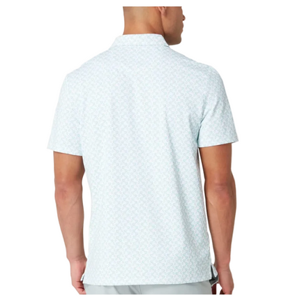 Original Penguin Golf Polo Shirt All-Over Lifesaver Print (Green) Various Sizes