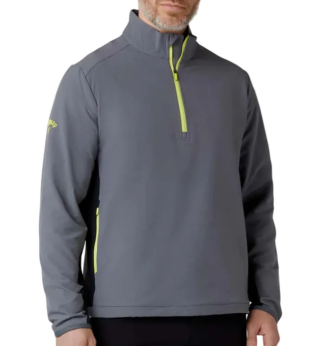Callaway Golf Men's Stormfleece Pro Lite 1/4 Zip Jacket - Quiet Shade