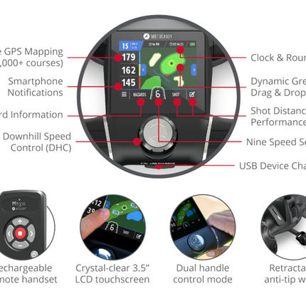 Motocaddy M7 GPS Remote Electric Golf Trolley - Ultra Lithium Battery